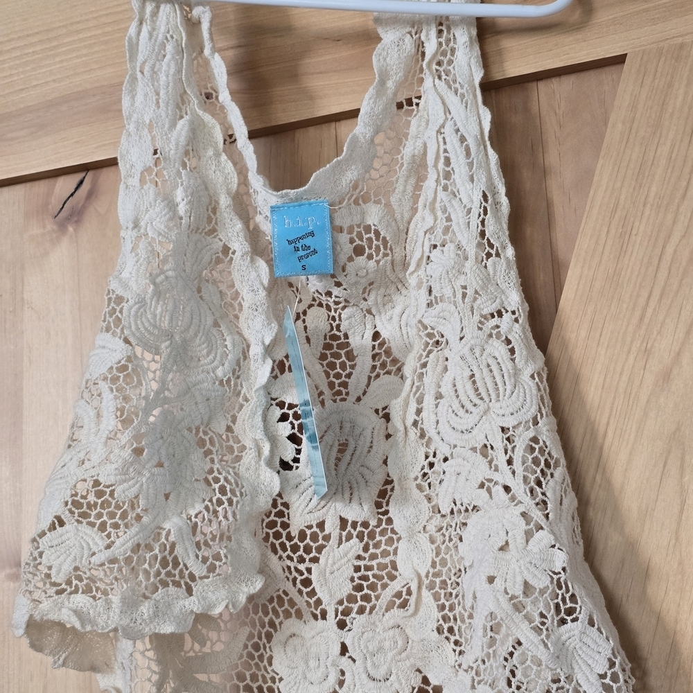 h.i.p. Cream Lace Chemise